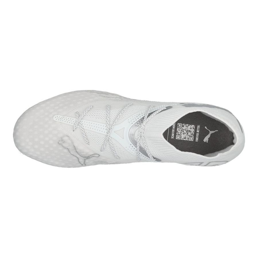 PUMA Future 7 Ultimate FG/AG White Pack - Blanc/Argenté