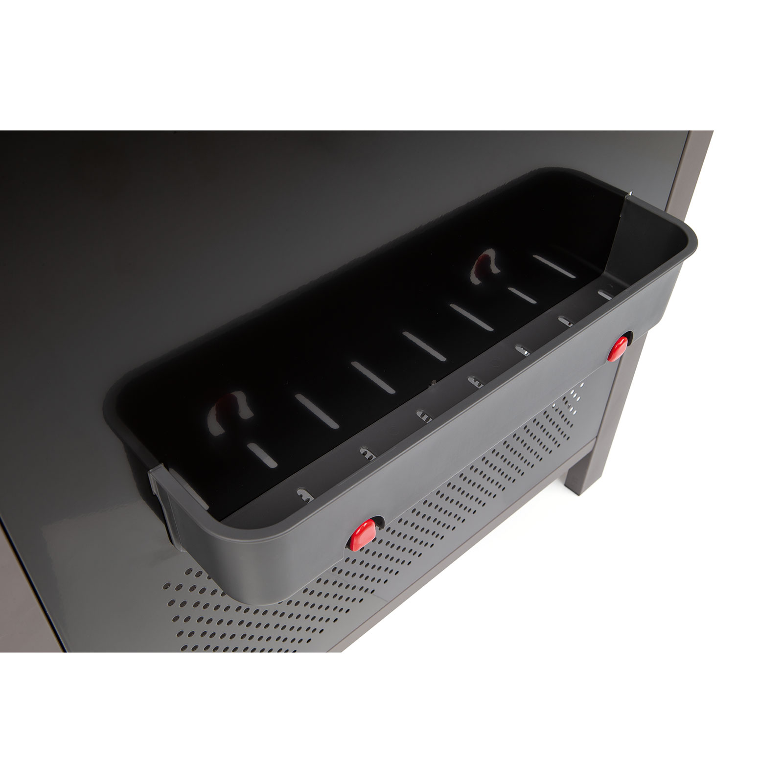 GRILLCHEF Gasgrill - silber-schwarz - Edelstahl - 3 Brenner