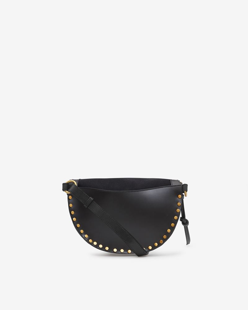 SAC BANANE EN CUIR ET COTON SKANO