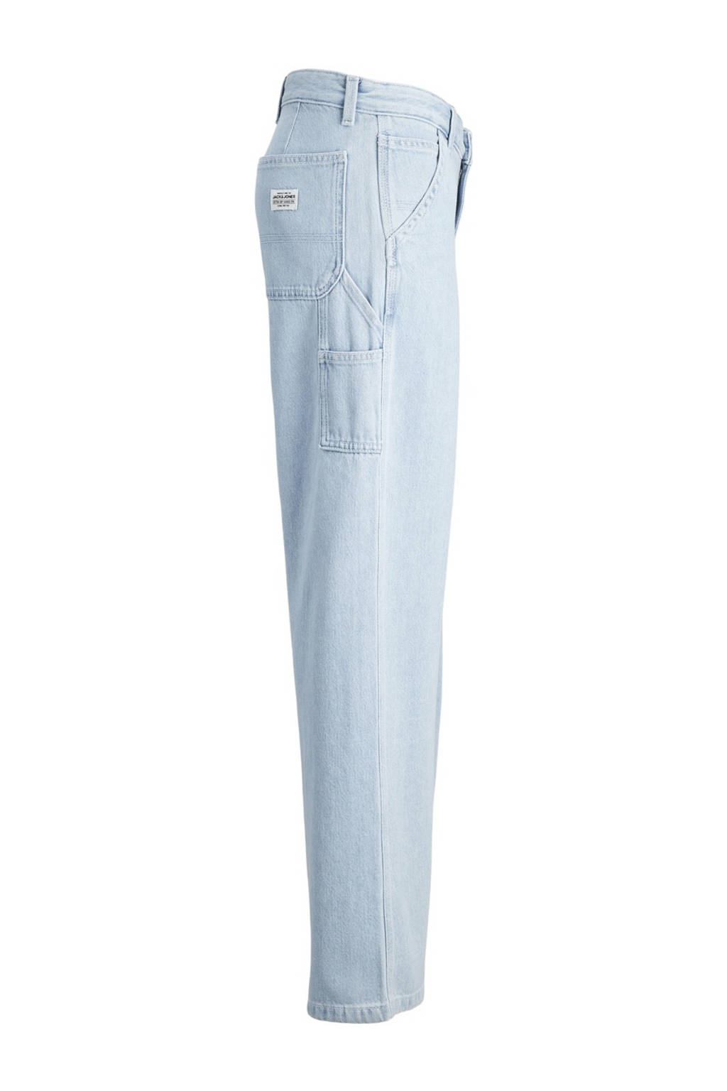 JACK & JONES loose fit jeans JJIALEX JJCARPENTER blue denim