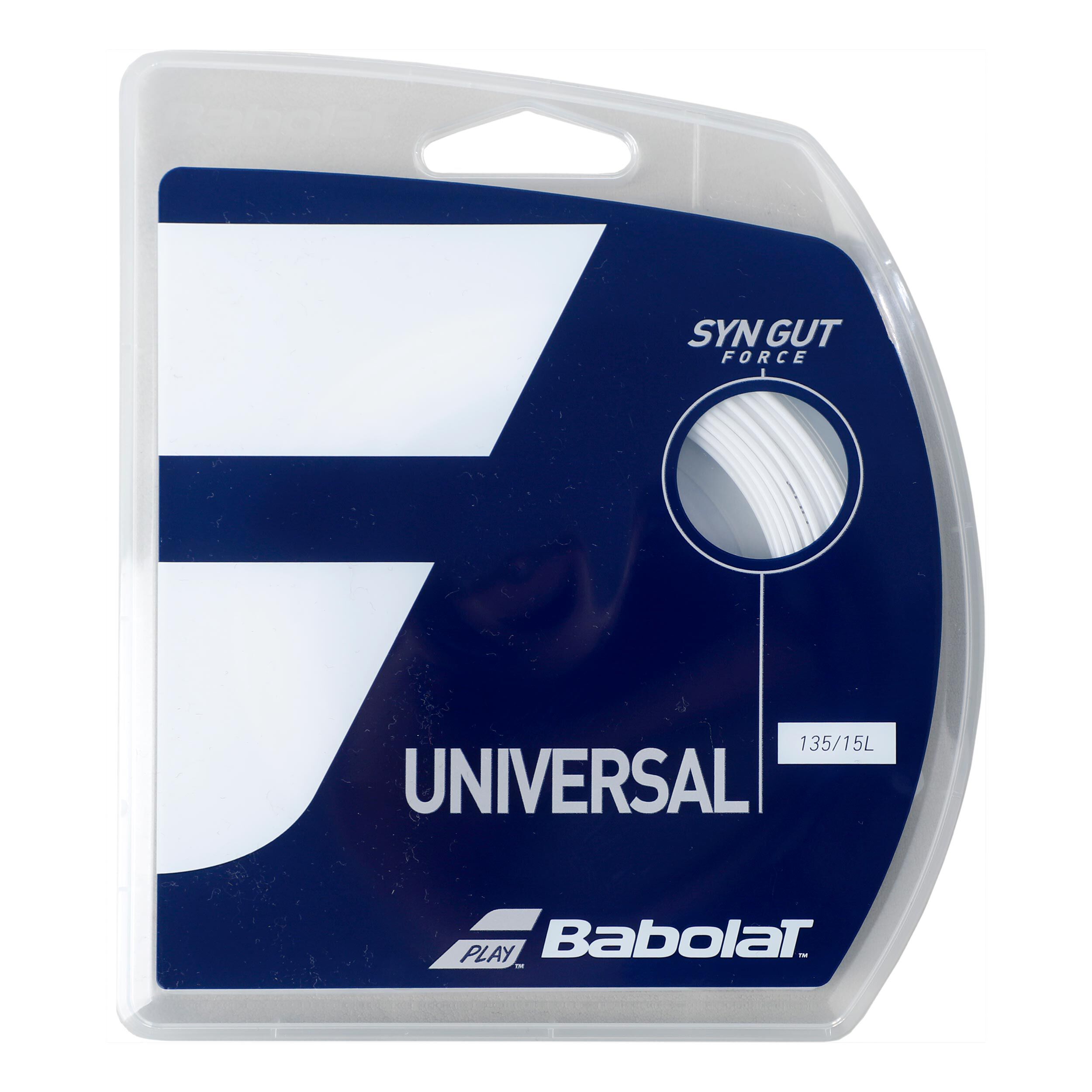 Babolat Synthetic Gut Force Cordage En Garniture 12m - Blanc