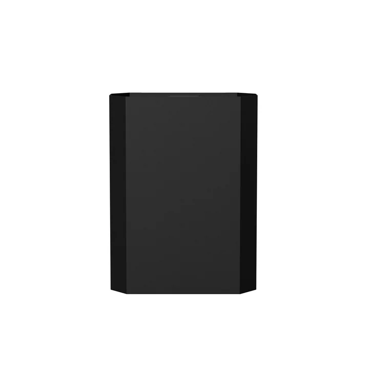 Nichba Design - Papiereimer für die Wand, schwarz