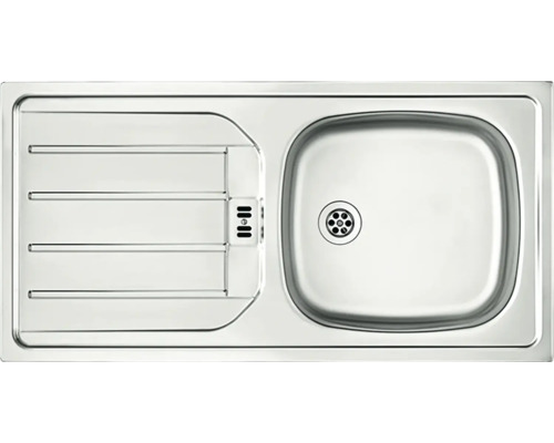 IMPULS keukenblok met apparatuur PESCE 320 cm licht eiken mat voorgemonteerd rechts IP120-IKZ13201K-K111-F111-A648-G782