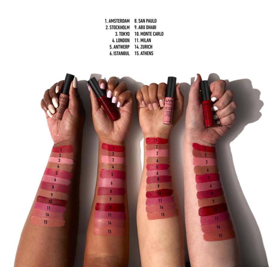 NYX Professional Makeup Soft Matte Lip Cream Abu Dhabi SMLC09 8ml