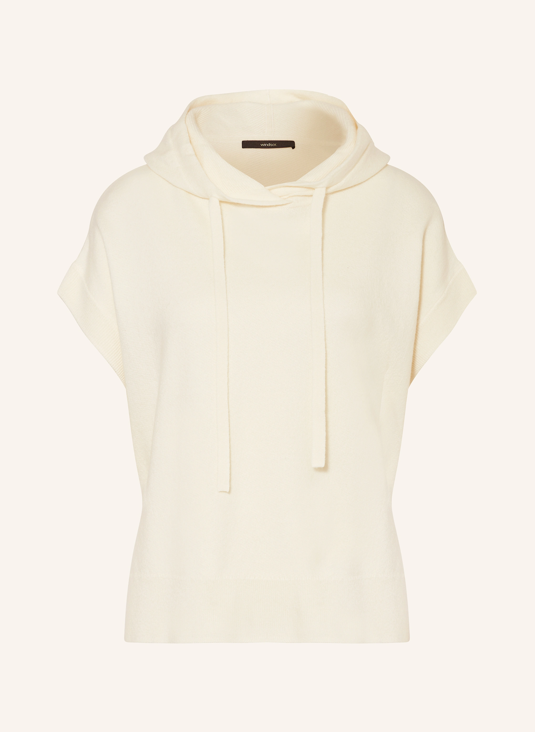 windsor. Strick-Hoodie mit Cashmere