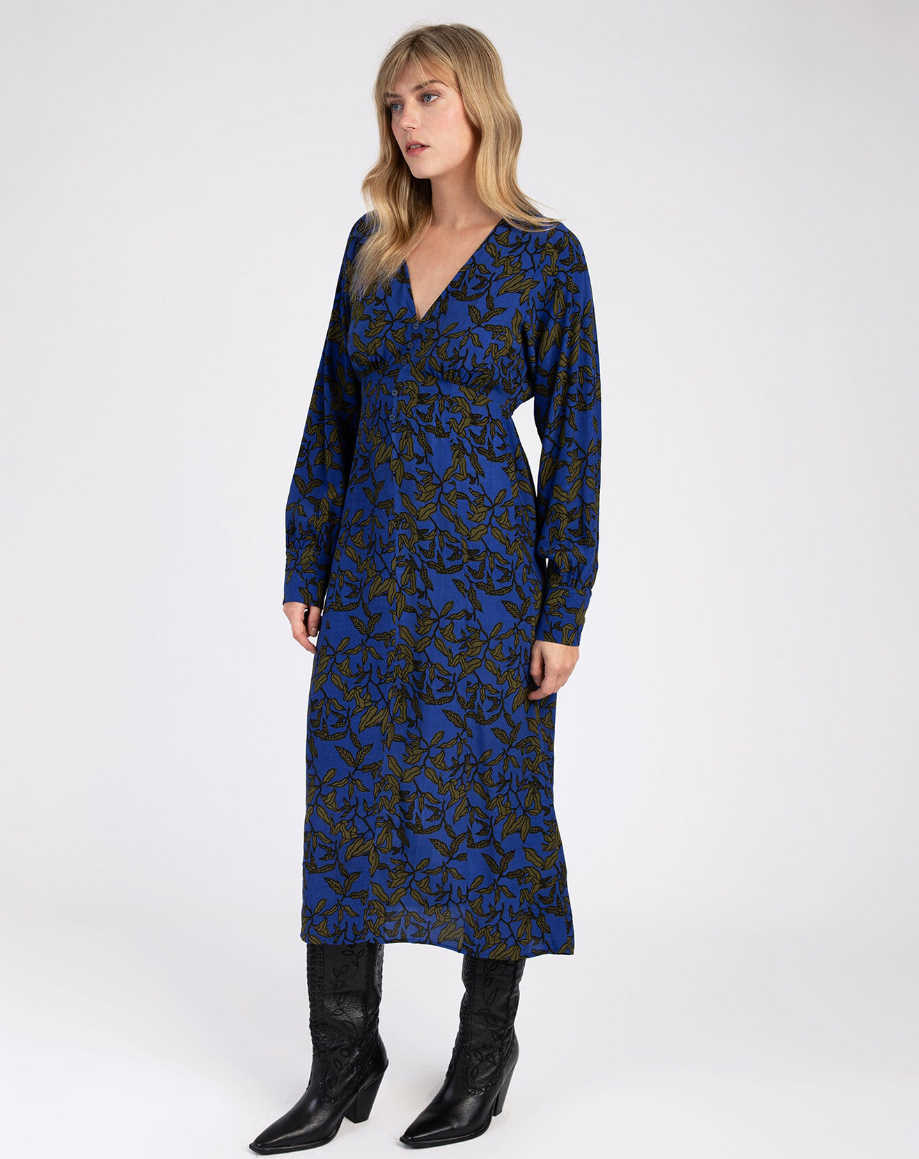 An'ge Robe Miroko vera bleu