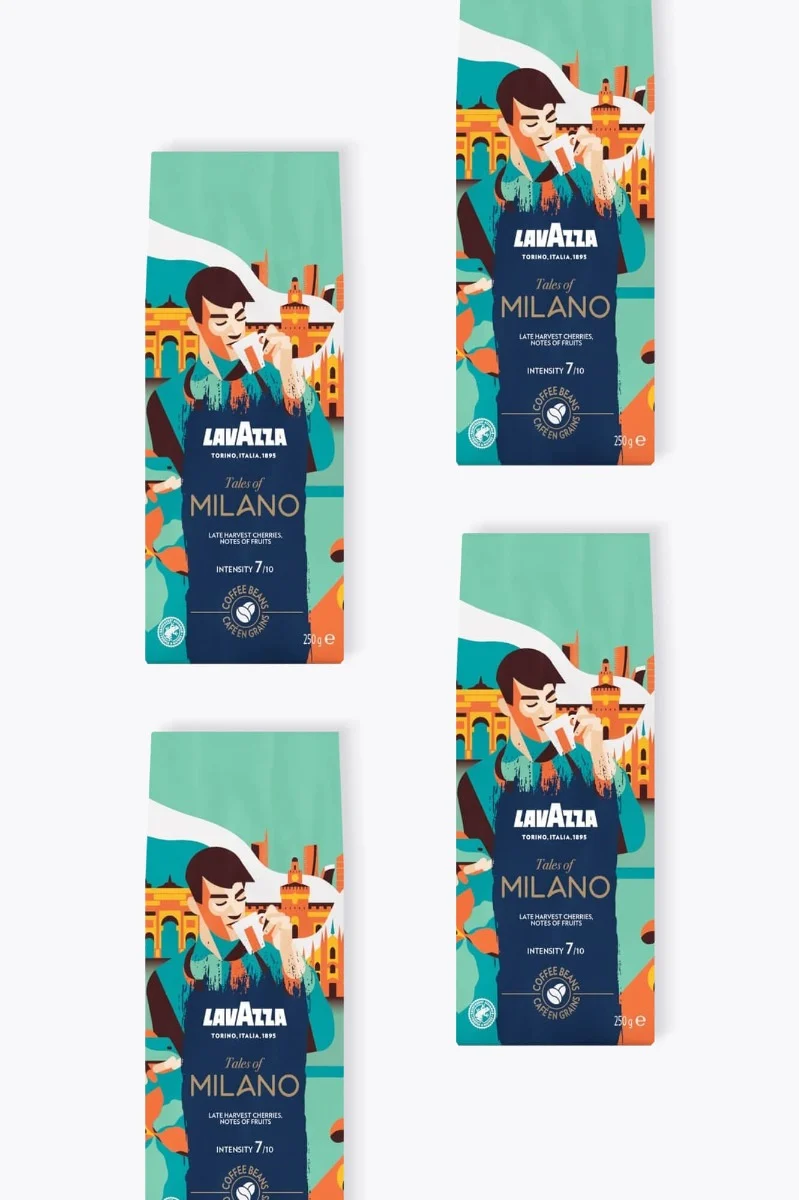 Lavazza Tales of Italy Milano Vorteilspaket 1kg