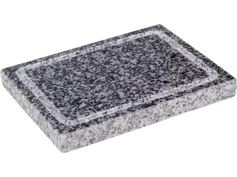 Nouvel Hot Stone Platte 5-teilig, Bambus Heisser Stein mit Bambus Holzplatte