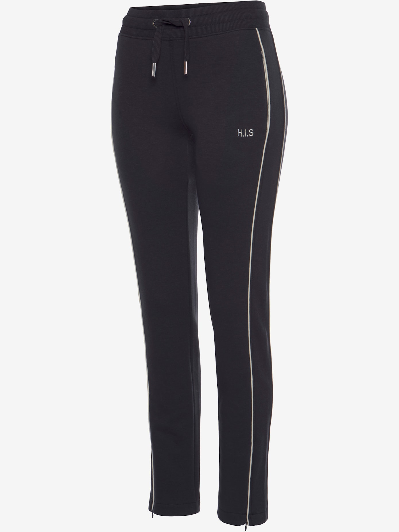 Pantalon molletonné pantalon détente confortable avec passepoil