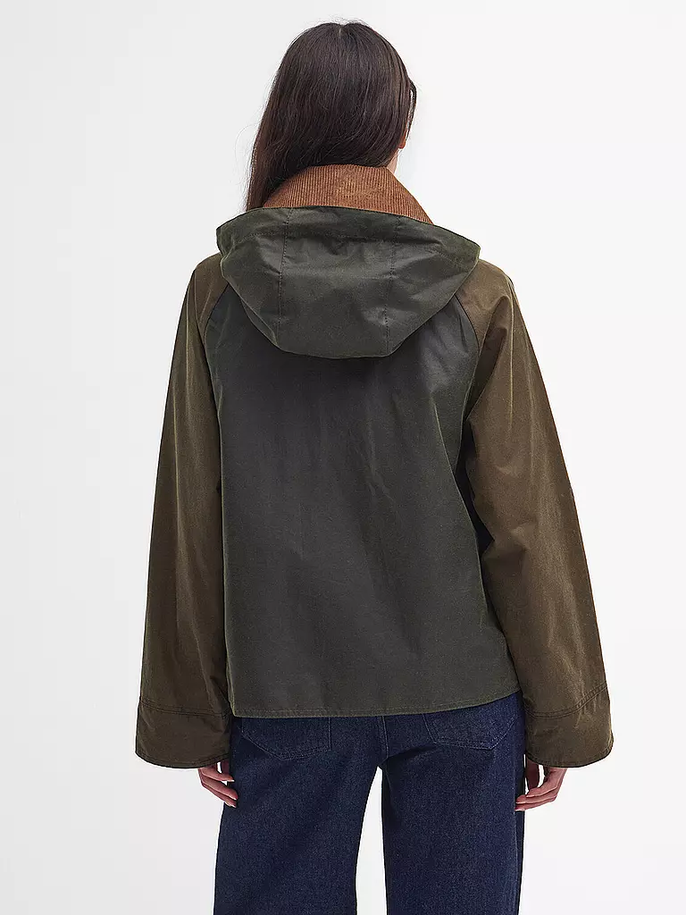 BARBOUR Jacke REIGHTON WAX olive