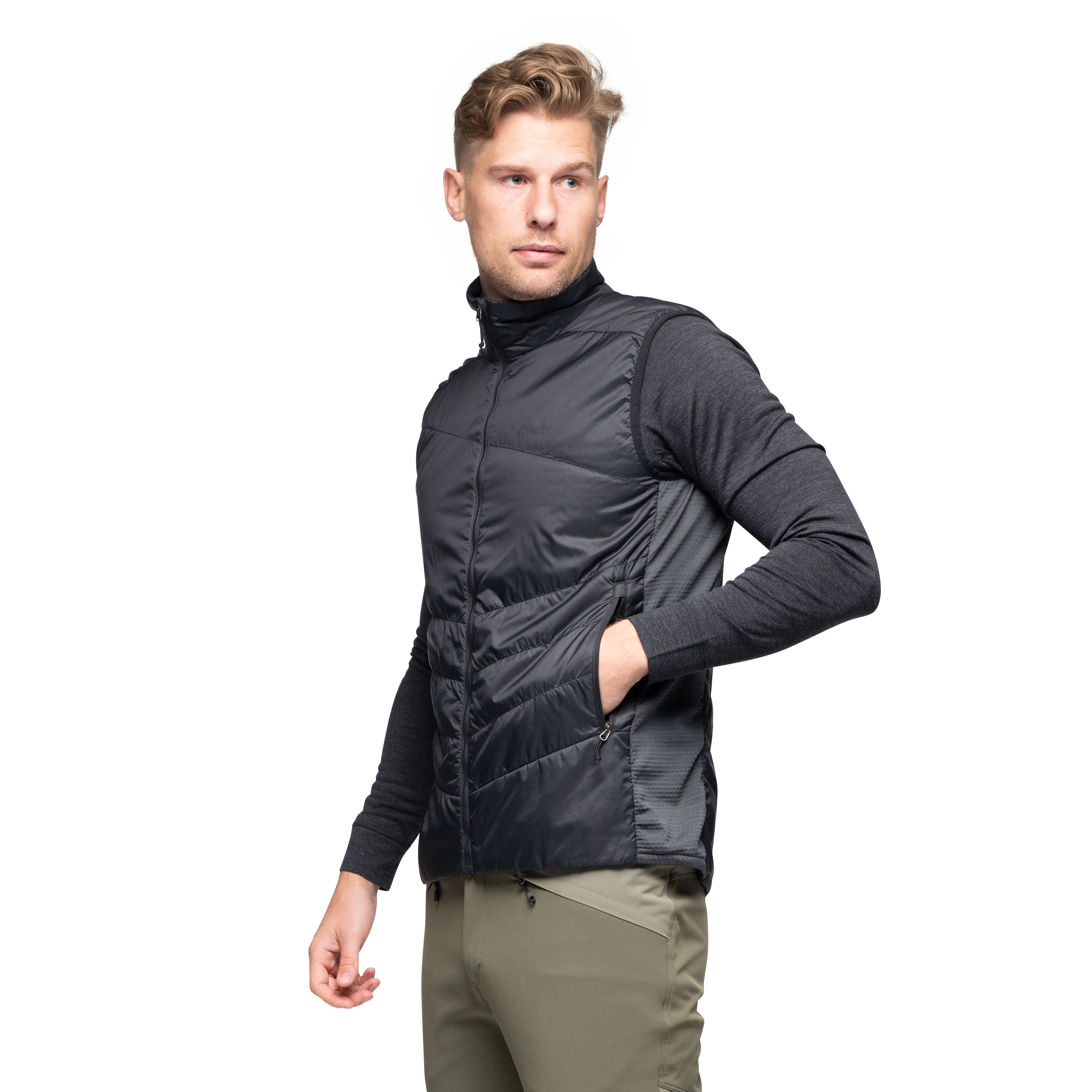 Rabot Insulated Hybrid Vest Men Black