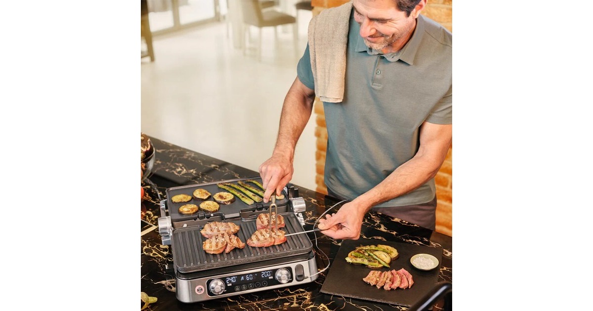 BraunMultiGrill 9 Pro contactgrill CG 9160  (Zwart/roestvrij staal)