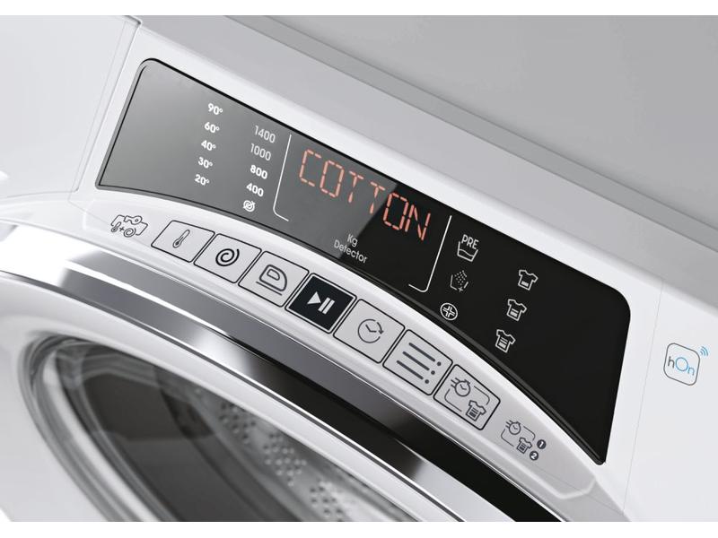 Candy Waschmaschine RO 1496DWMCT/1-S Links Frontlader mit 9 kg Ladekapazität