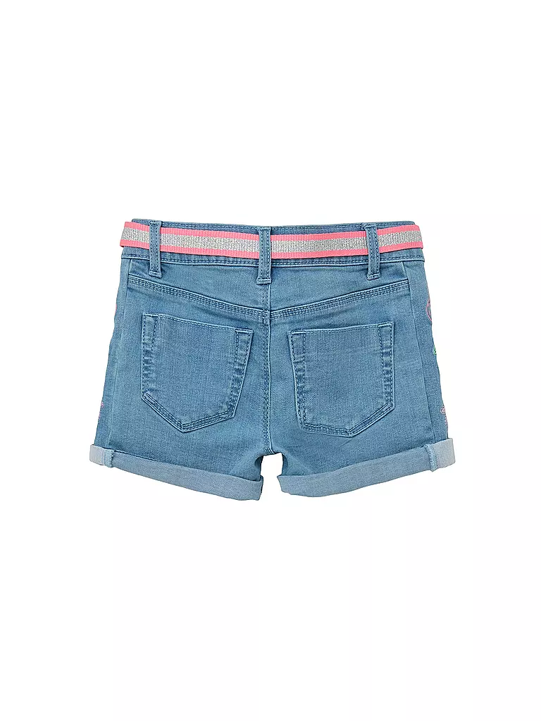 S.OLIVER Mädchen Shorts hellblau