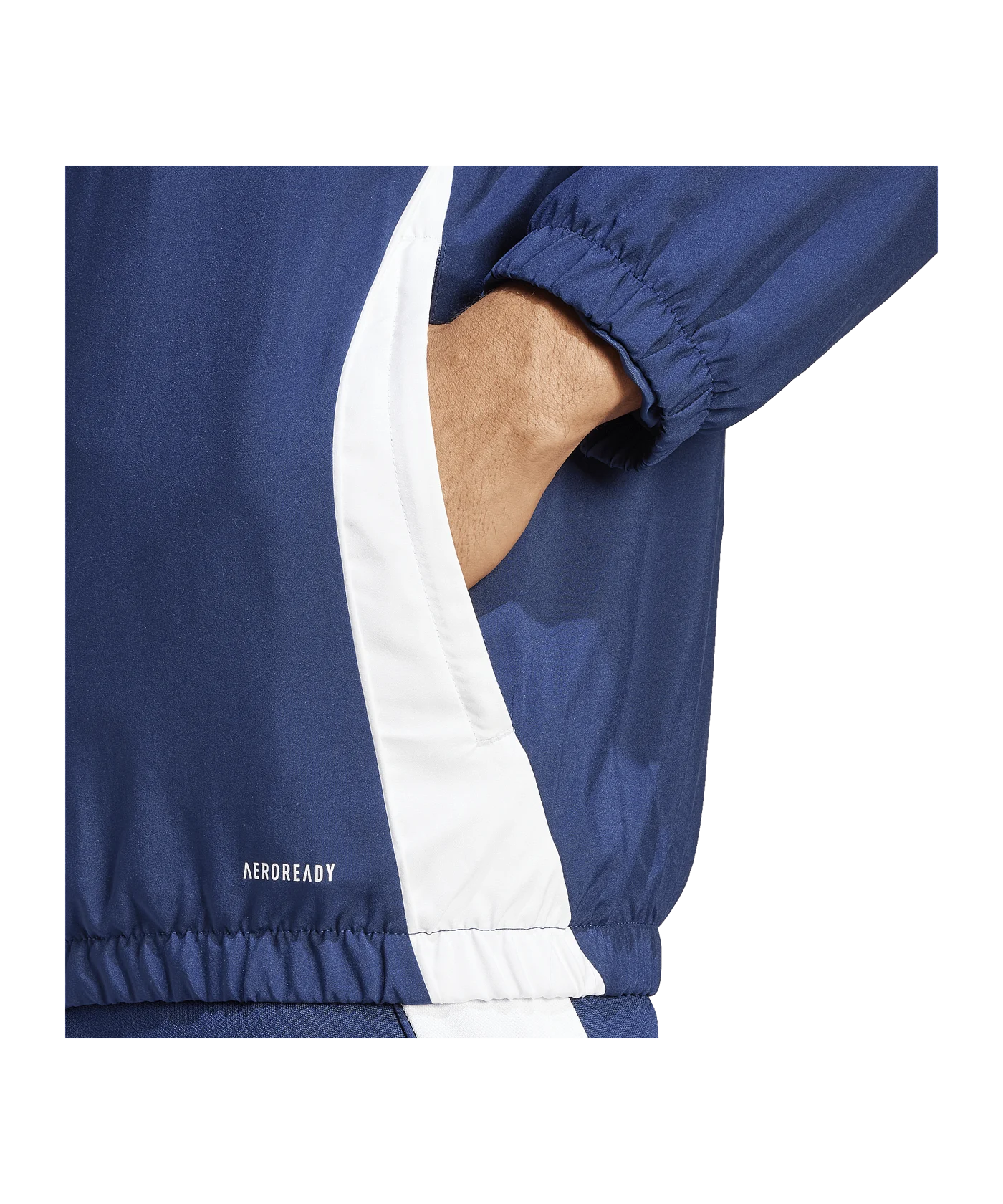 adidas Tiro 24 Windbreaker Blau Weiss