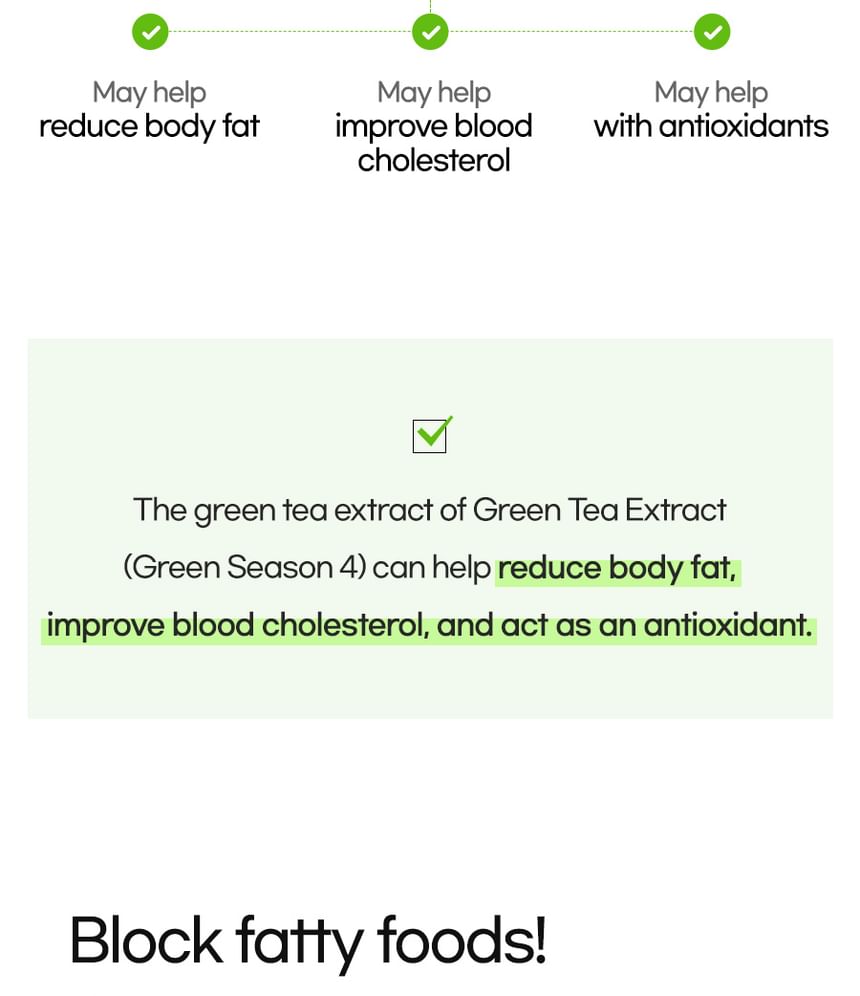 grn+ - Groene thee-extract (Green Seizoen 4) Set