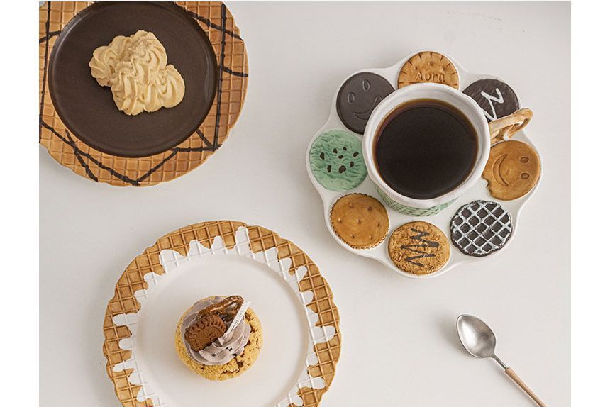 Kawa Simaya - Bakkerijkeramiek bord / drinkbeker (diverse ontwerpen)