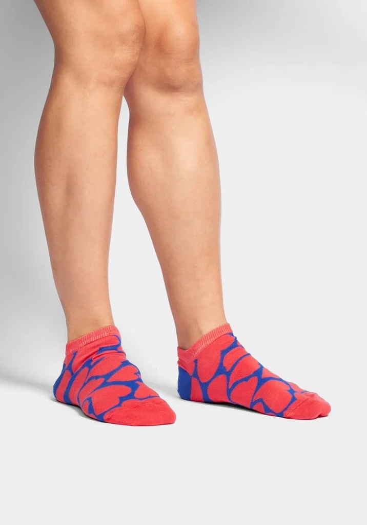 DillySocks Sneakersocken Short Shaping Love