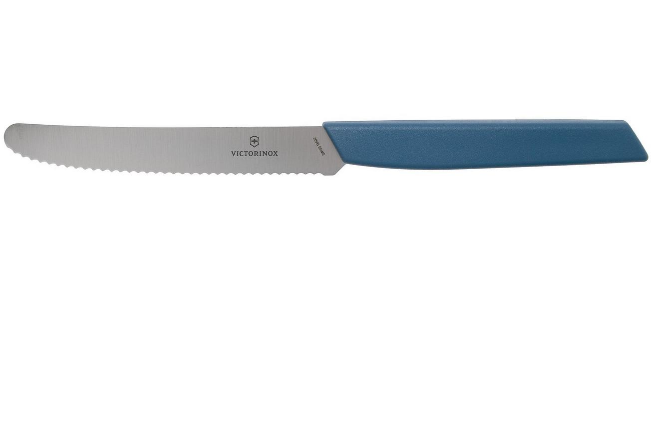 Victorinox Swiss Modern 6.9006.11W2 tomatenmes 11 cm, blauw