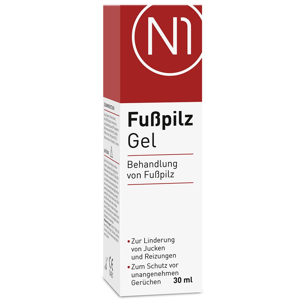 N1 Fußpilz Gel – Lindert Jucken & Reizungen