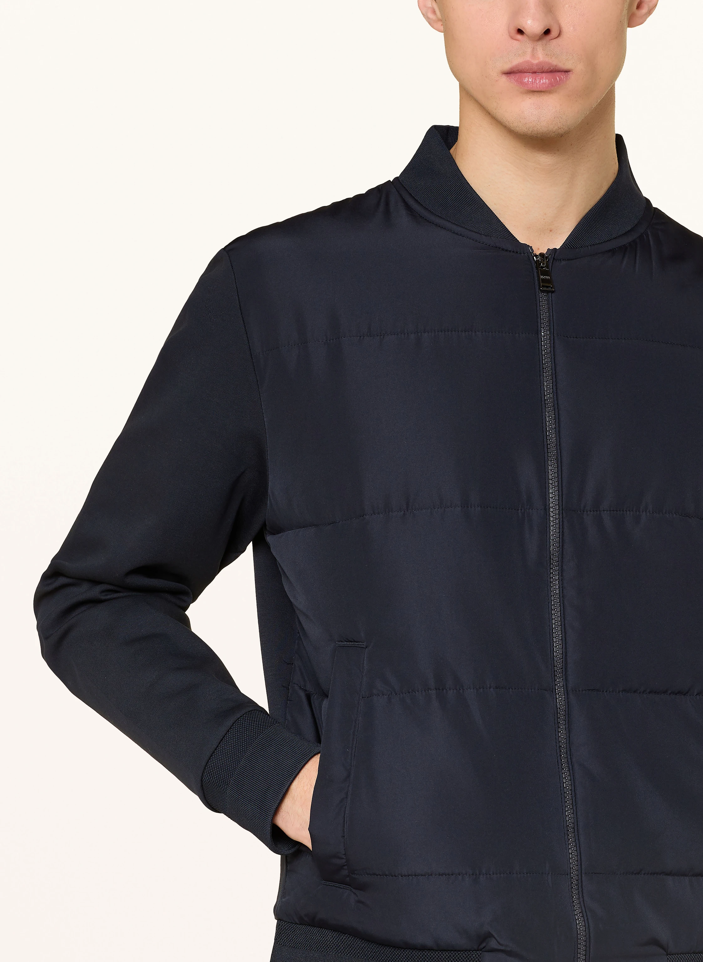 BOSS Jacke SKILES im Materialmix
