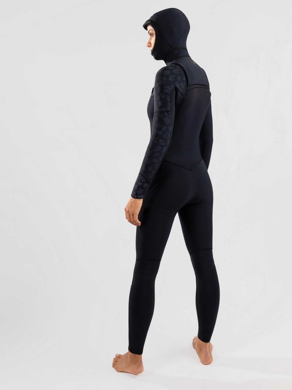Roxy 5/4/3 Swell Series Hooded Fz Gbs Wetsuit black