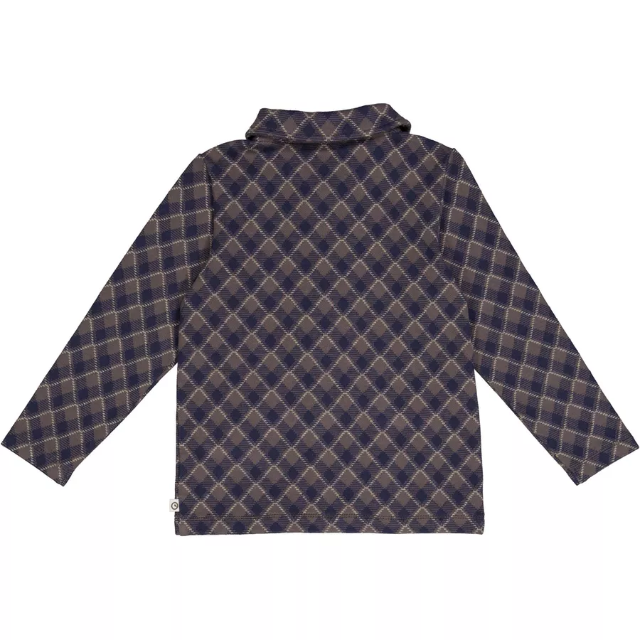 Müsli Langarmshirt Towergreybluegreen