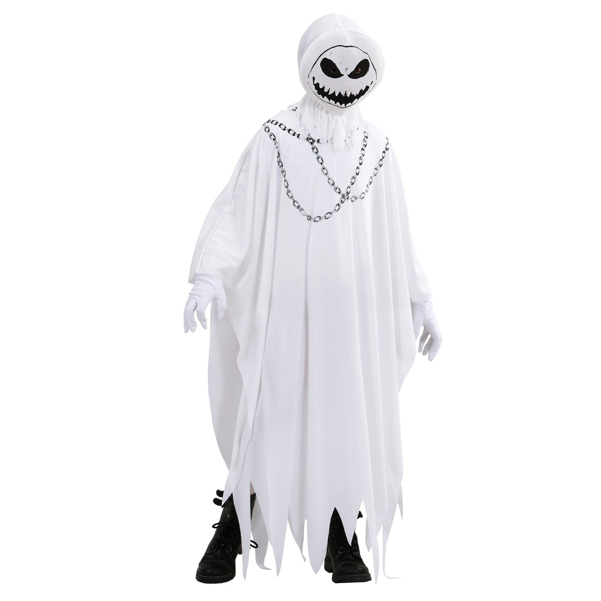 Halloween Kostuum Wit Kind Geest