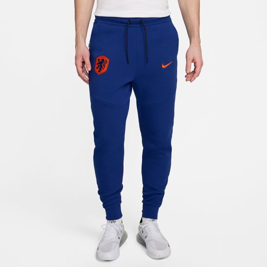 Pays-Bas Bas de Survêtement NSW Tech Fleece - Bleu Marine/Orange