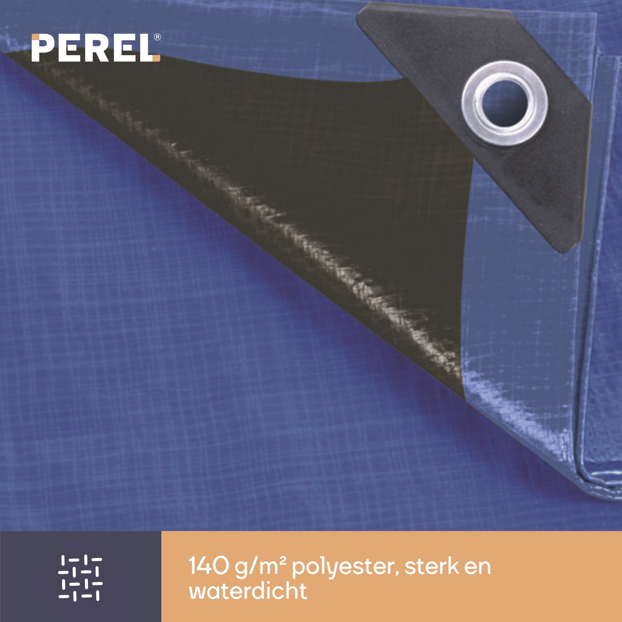 Perel 140 g/m2 grondzeil - 1000 x 1200 cm