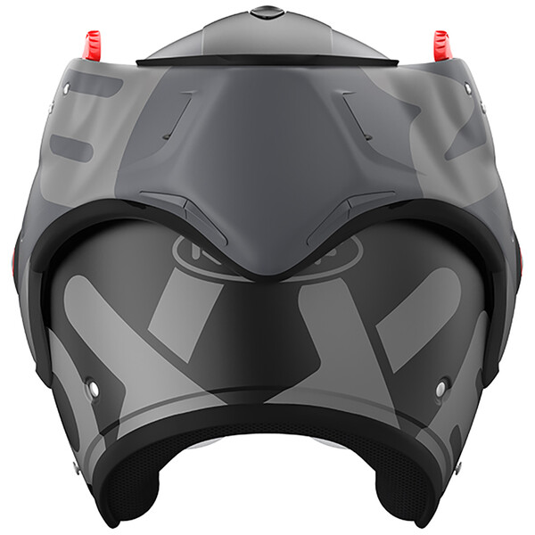 Roof - Casque Boxxer Flag Noir / Gris Mat