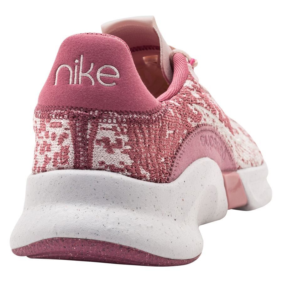 Nike Chaussures d'entraînement SuperRep GO 3 Flyknit Next Nature - Bordeaux/Rose Femme