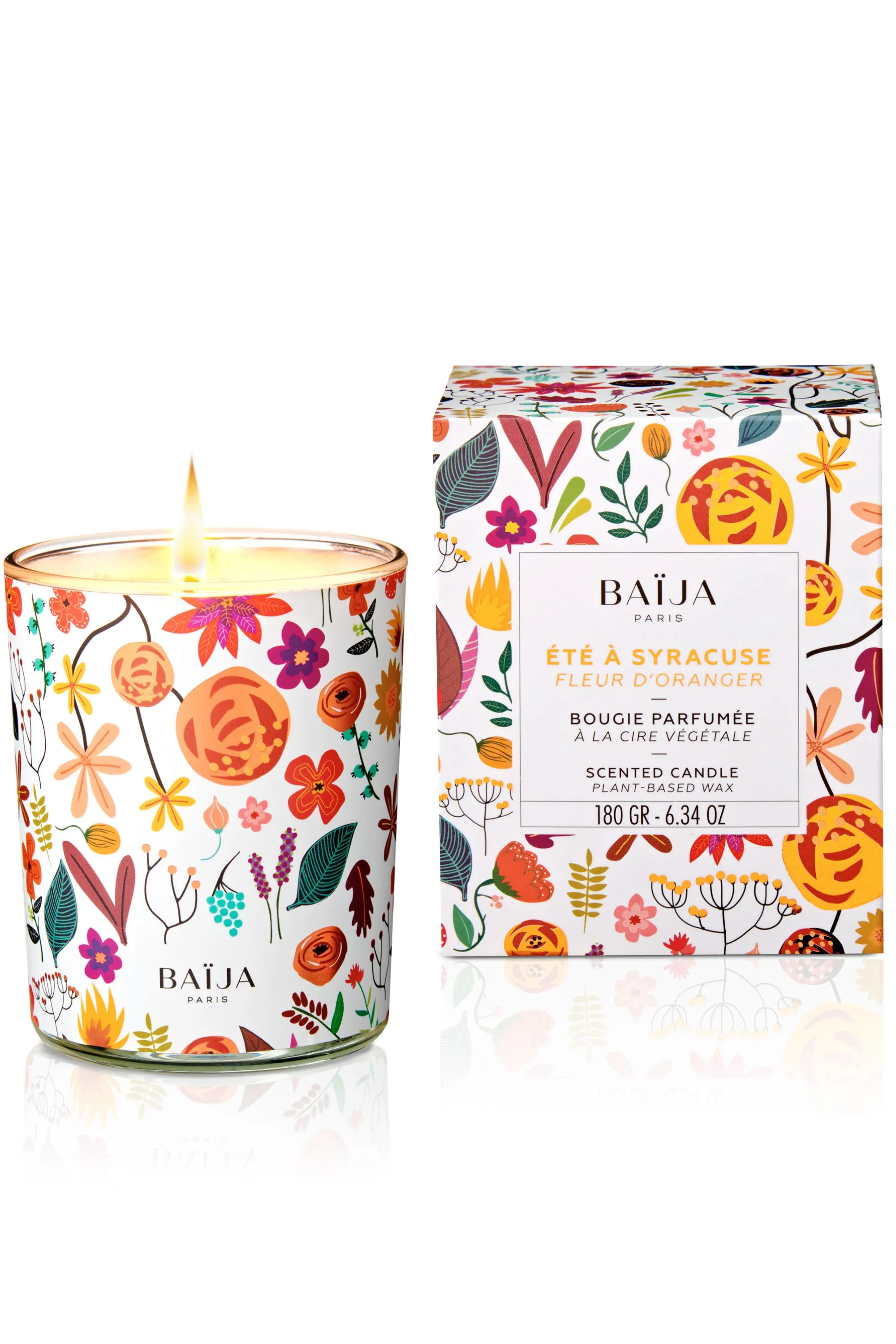 Baïja Bougie parfumée fleur d’oranger Été à Syracuse-180 g