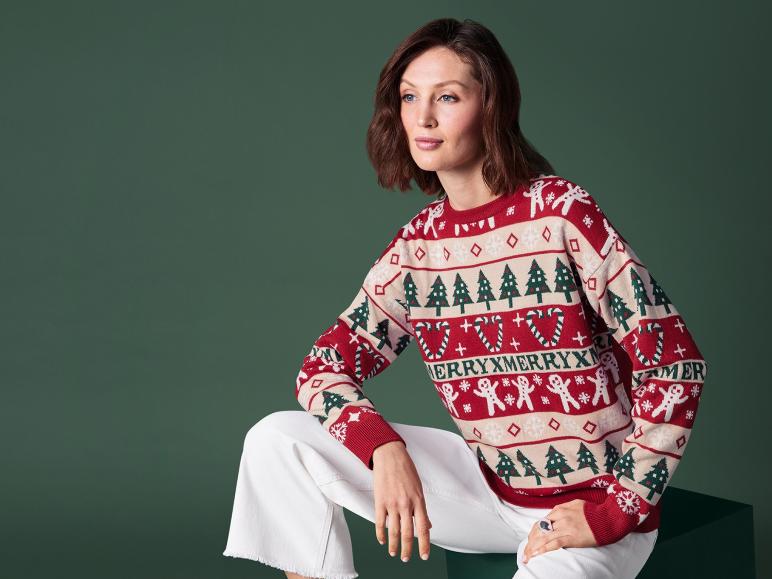 Dames kersttrui
