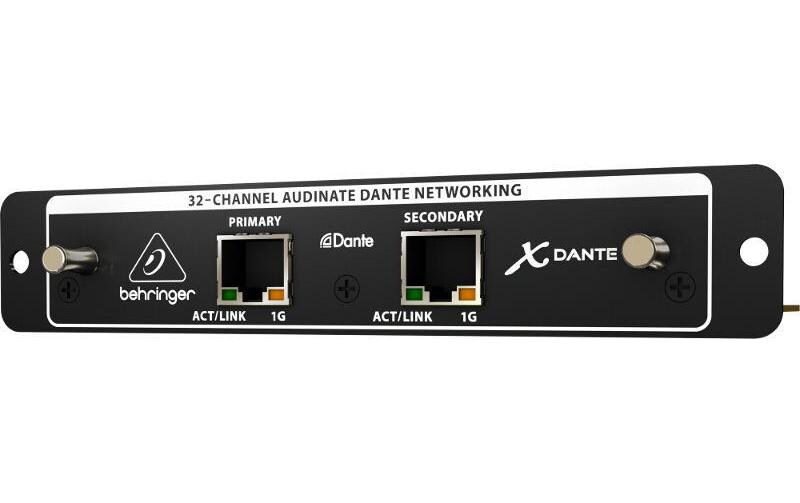 Expansion Card X-Dante<br>Expansion Card für Behringer X32 Digital Mixer