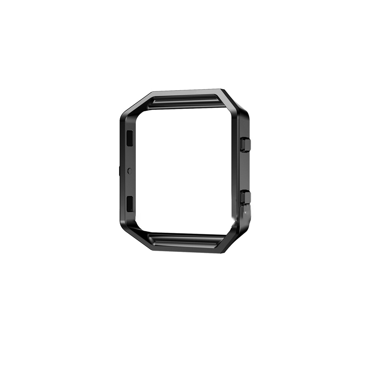 Metallramme kompatibel med Fitbit Blaze Sport Fitness-tilbehør Sort