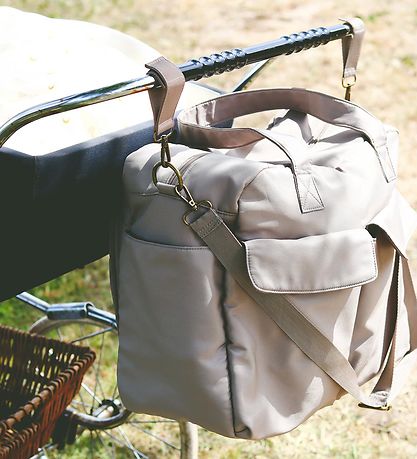 That's Mine Wickeltasche - Benne Stilltasche - Feder Grey