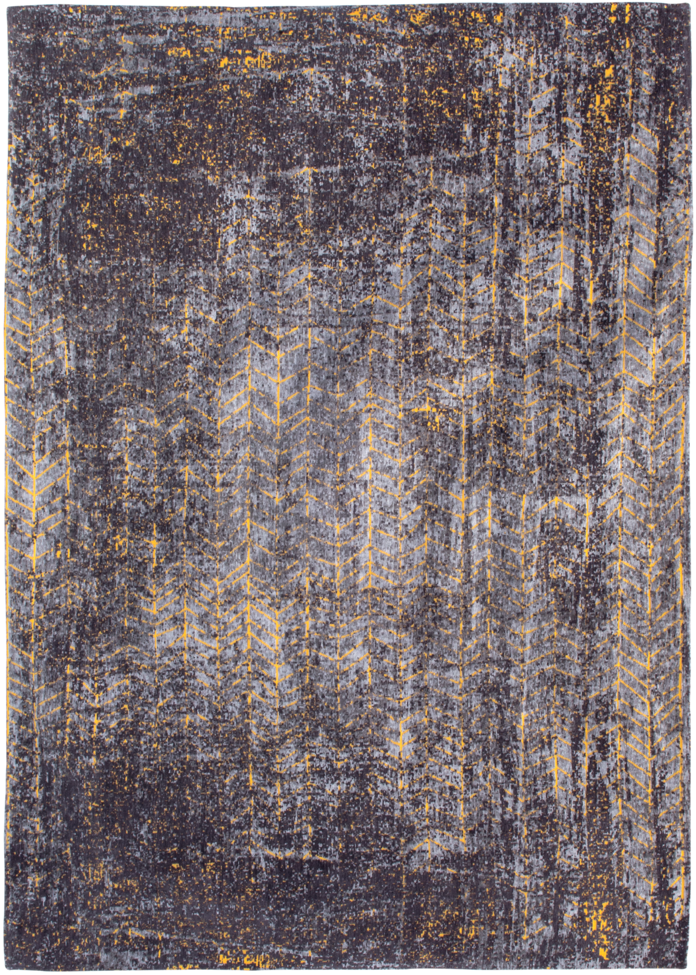 Ecorugs vloerkleed Jacob's Ladder goud 280x390 cm
