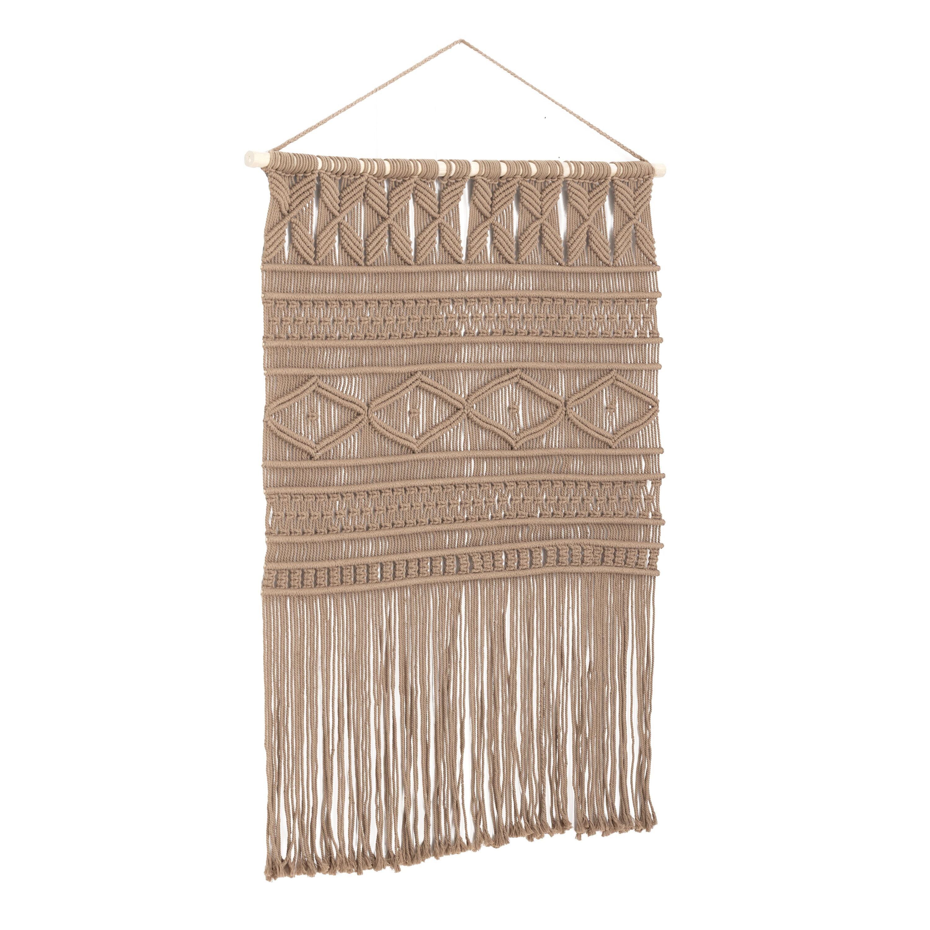 MUST Living Wall Decor Bahamas ,130x100x4 cm, khaki