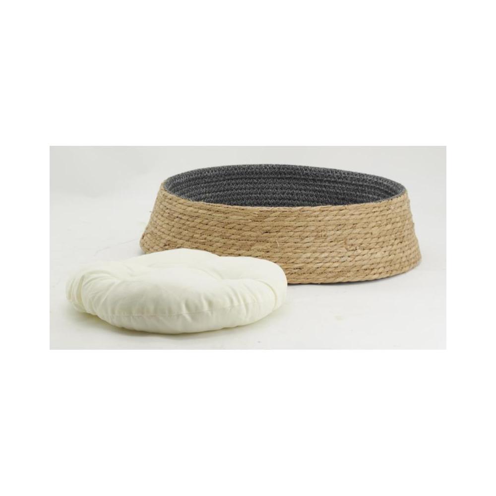 Panier pour chien/chat en jonc