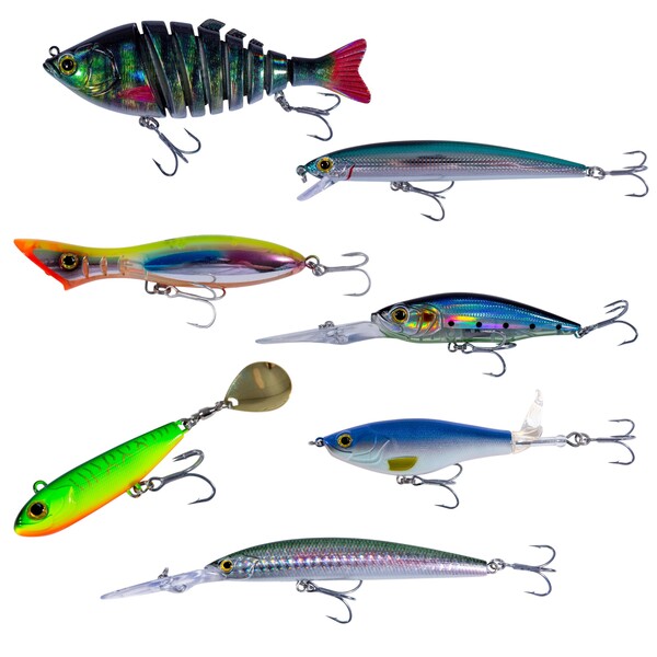 Ensemble d'appâts artificiels Ultimate New X-Lure Pack
