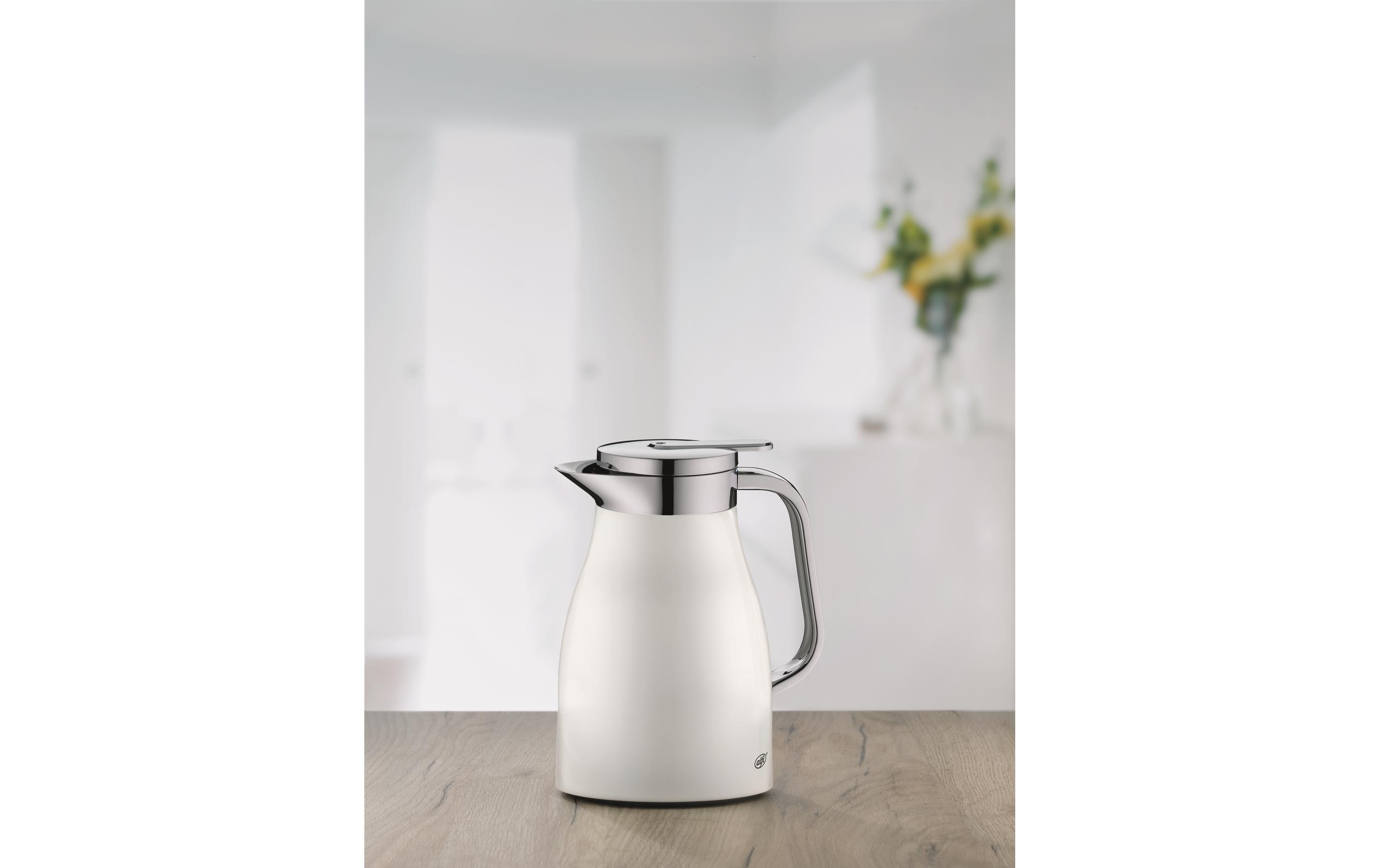 Thermoskanne Skyline 650 ml, Weiss MattKaraffe aus Edelstahl