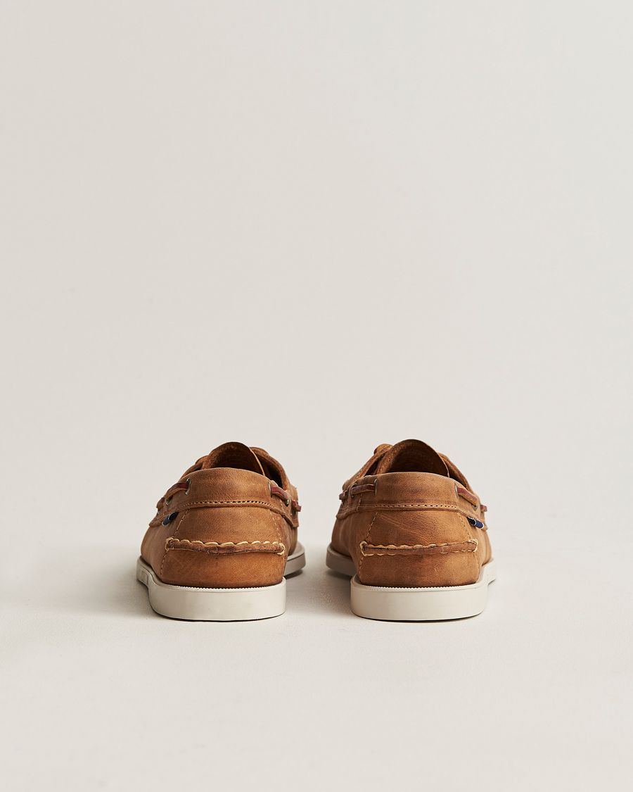 Sebago Docksides Nubuck Boat Shoe Brown