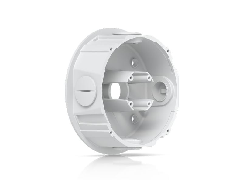 Ubiquiti Anschlussbox UACC-CAMERA-JB-W Weiss 1 Stück Robuste und ästhetische Lösung für die Montage von UniFi Kameras