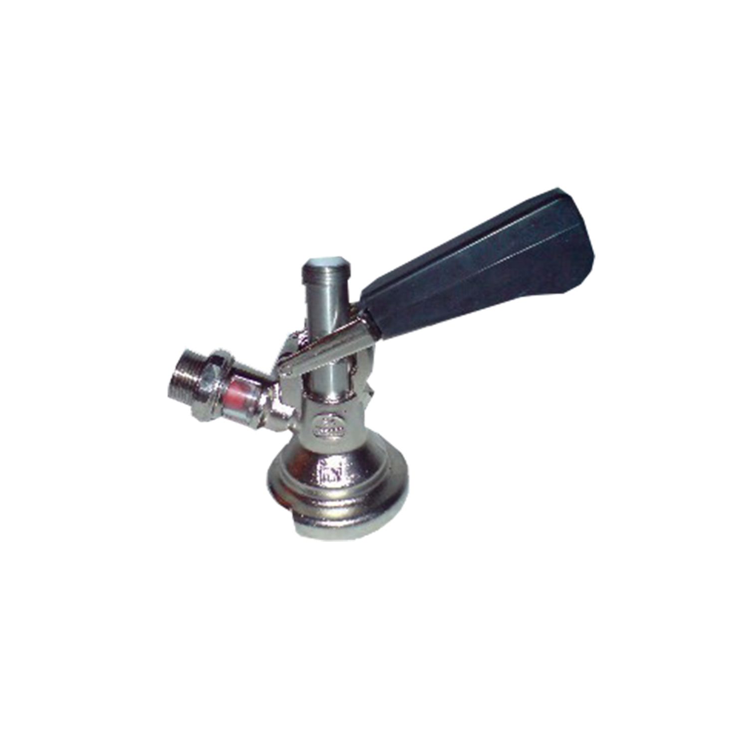 Komplett Set - Zapfanlage, Bierzapfanlage, Bierkoffer, Durchlaufkühler PYGMY 25 1-leitig Trockenkühler, 30 Liter/h, Reinigungsset für Zapfanlage und Keg, Zapfkopf:5 Liter Adapter