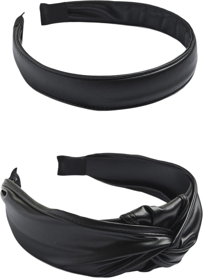 Pieces PCMONE 2-PACK HAIRBAND D2D Sort