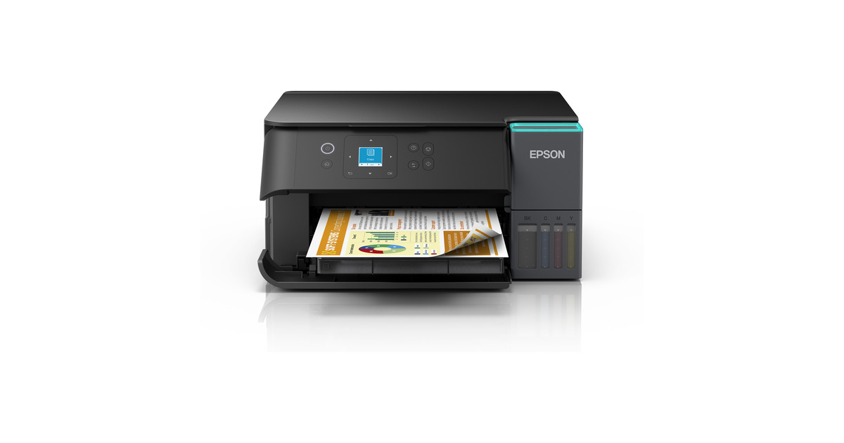 EpsonEcoTank ET-2950 all-in-one inkjetprinter  (Zwart, Scannen, Kopiëren, wifi, inclusief tot 3 jaar inkt)