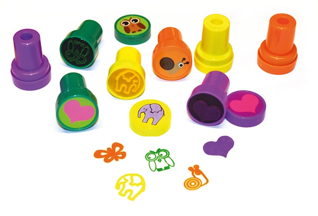 Stempler 26 stk Dyremotiv Playbox