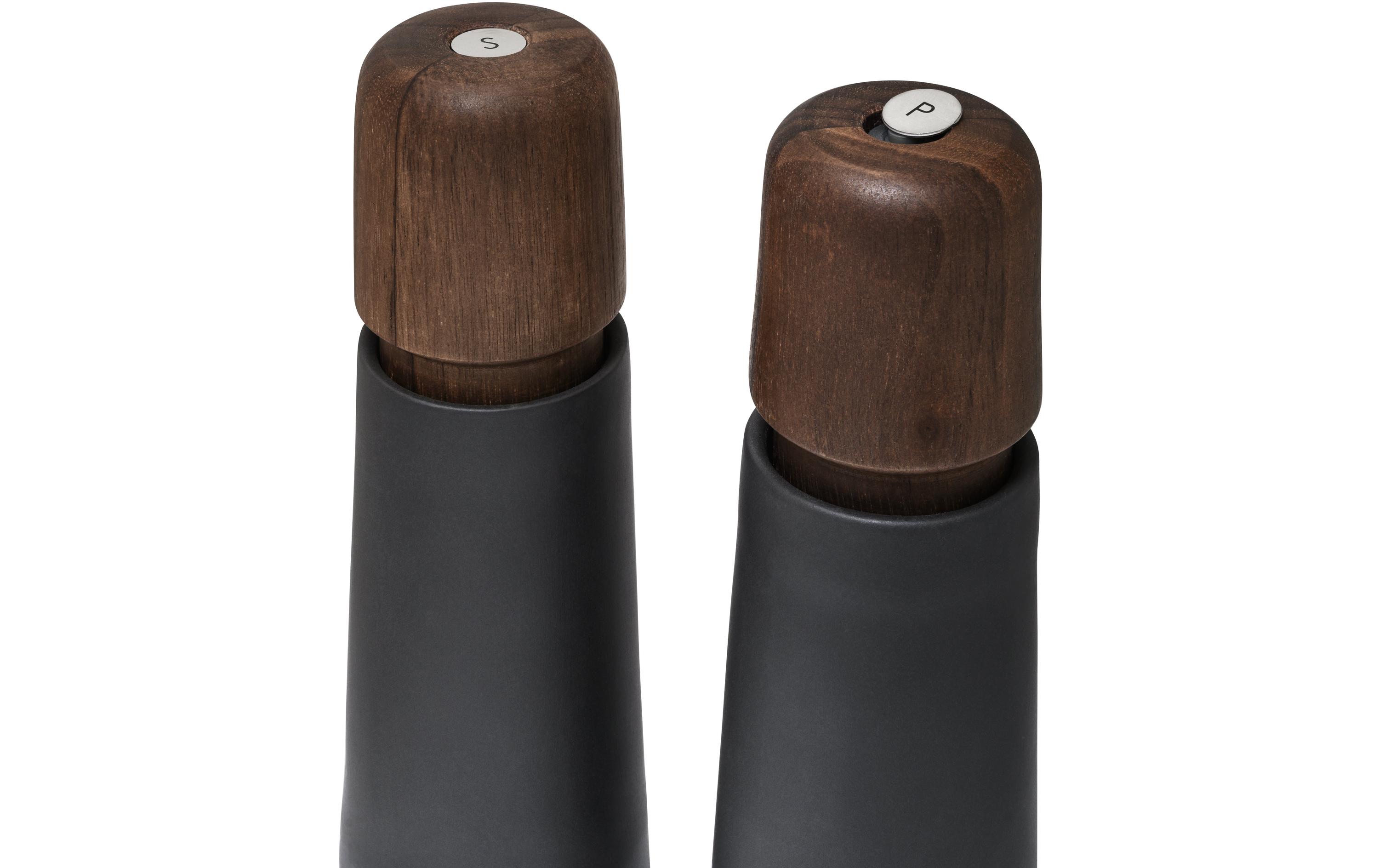 Gewürzmühle Stockholm 16.8 cm, Braun/SchwarzManuelle Gewürzmühle
