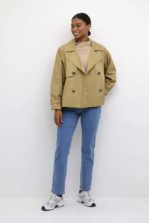 Kaffe KAelise Short Jacket Kelp